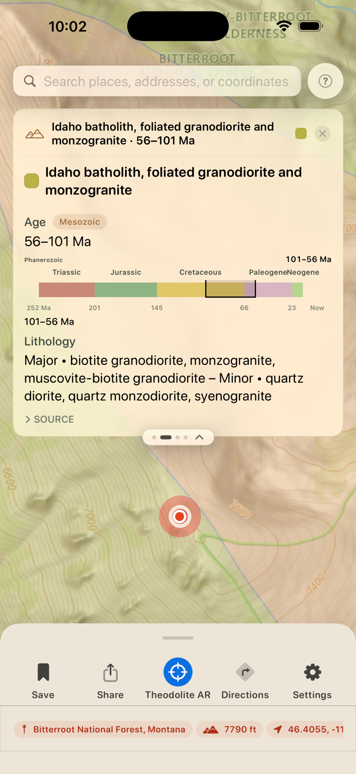Geology — Idaho batholith